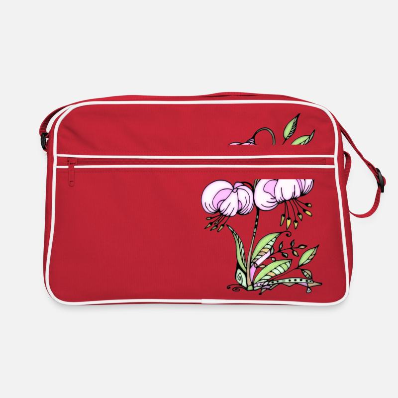 Fleurs Sac Retro