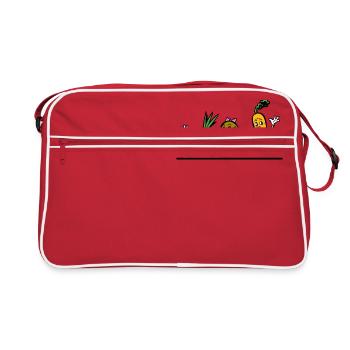 vegetables 29063 1280 - Retro Tasche - Rot/Weiß - Vorne
