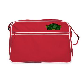 L'amour tortue - Sac Retro - rouge/blanc - Devant