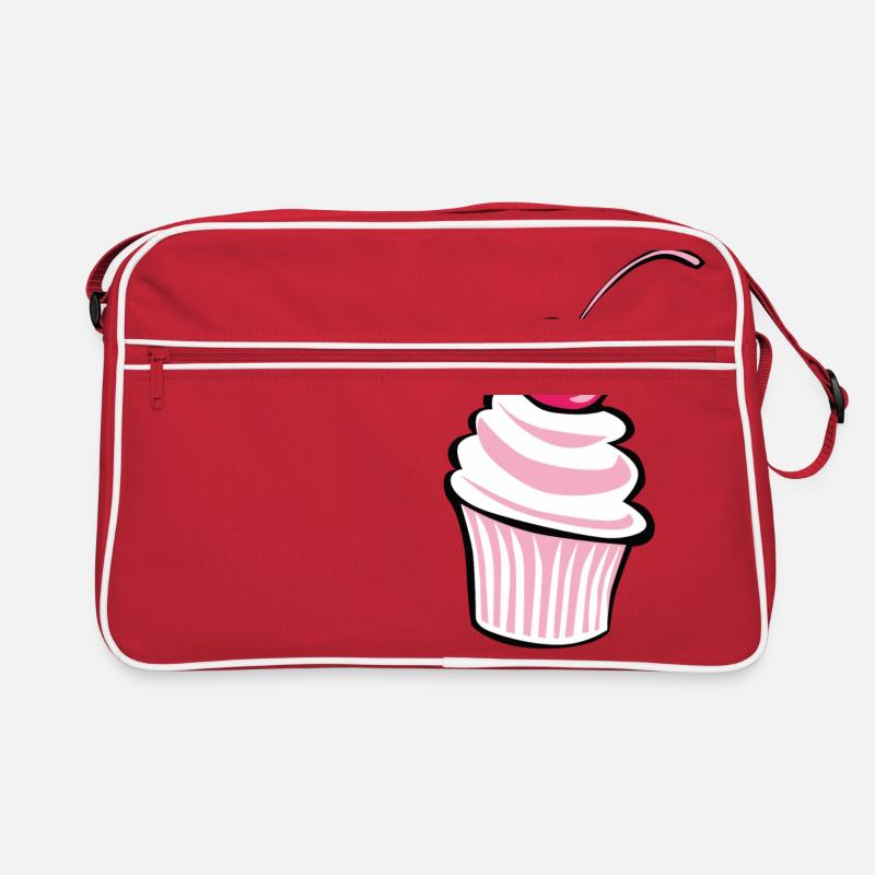 Cherry cupcake - design! Retro Bag