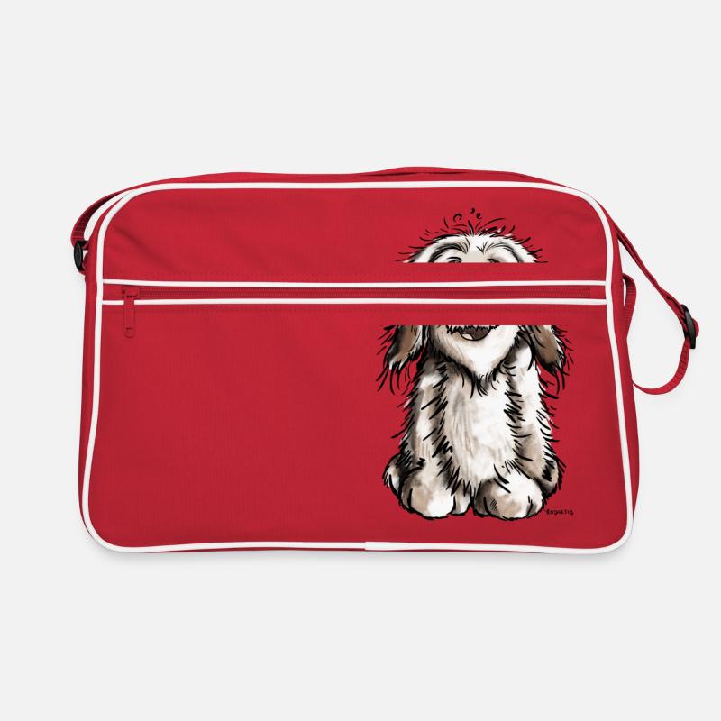 Süßer Havaneser Retro Tasche
