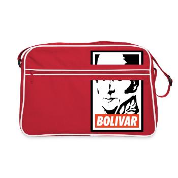 Simon Bolivar - Sac Retro - rouge/blanc - Devant