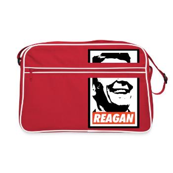 Ronald Reagan - Sac Retro - rouge/blanc - Devant