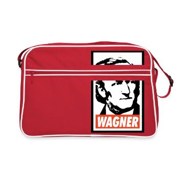 Richard Wagner - Sac Retro - rouge/blanc - Devant