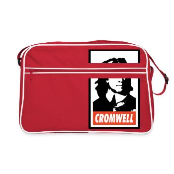 Oliver Cromwell - Sac Retro - rouge/blanc - Devant