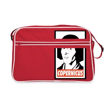 Nicolás Copérnico - Sac Retro - rouge/blanc - Devant