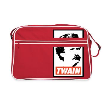 Mark Twain - Sac Retro - rouge/blanc - Devant