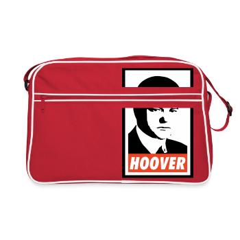 Herbert Hoover - Sac Retro - rouge/blanc - Devant