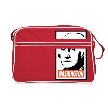 George Washington - Retro Bag - red/white - Front