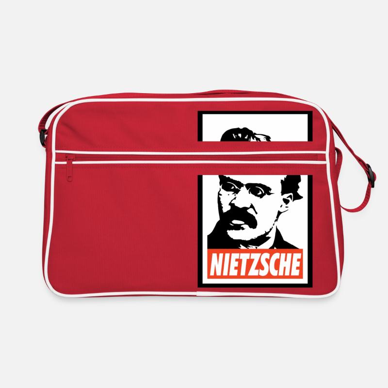 Friedrich Nietzsche Retro Bag