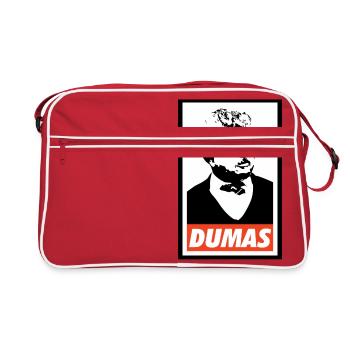 Alexandre Dumas - Retro Bag - red/white - Front