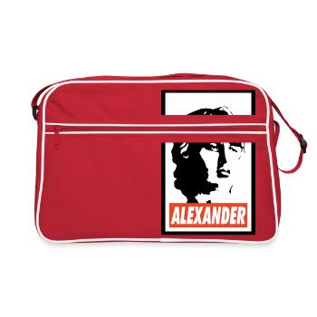 Alexander Hamilton - Sac Retro - rouge/blanc - Devant