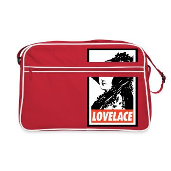 Ada Lovelace - Retro Bag - red/white - Front