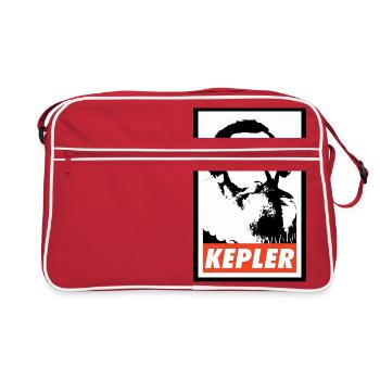 Johannes Kepler - Retro Bag - red/white - Front