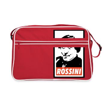 Gioachino Rossini - Sac Retro - rouge/blanc - Devant