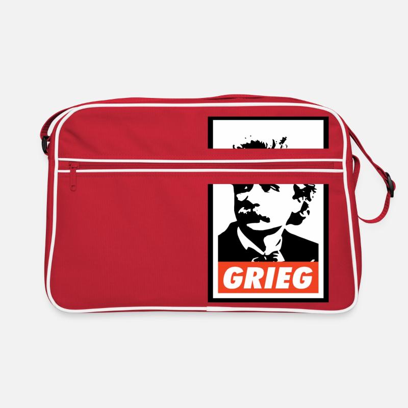 Edvard Grieg Retro Tasche