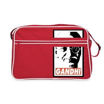 GANDHI - Retro Bag - red/white - Front