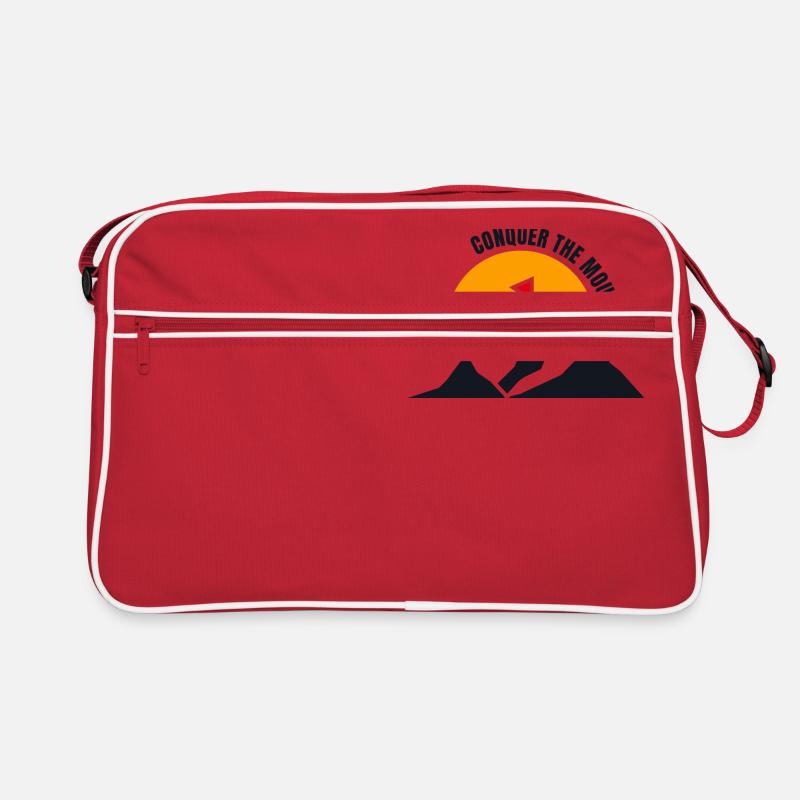 Conquer The Mountain Retro Bag