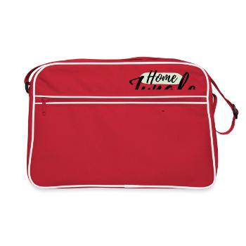 Home Jungle Lettering - Retro Bag - red/white - Front