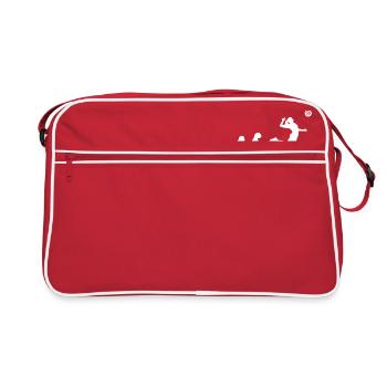 Volley-ball développement Evolution Sport Volley team - Sac Retro - rouge/blanc - Devant