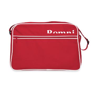 Romni - White Writing - Retro Bag - red/white - Front