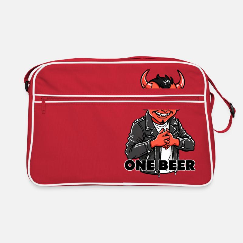 Red Devil Retro Bag