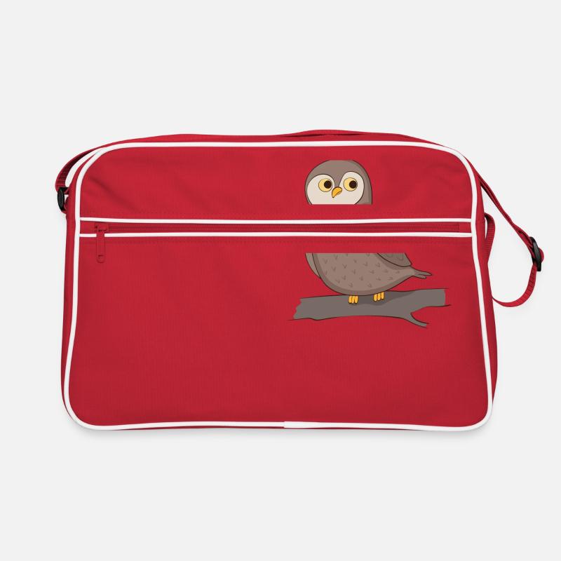 Eule Retro Tasche