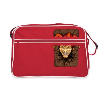 Joker - Retro Bag - red/white - Front