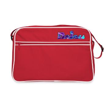 RELAX - Retro Tasche - Rot/Weiß - Vorne