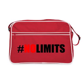 No limits - Sac Retro - rouge/blanc - Devant