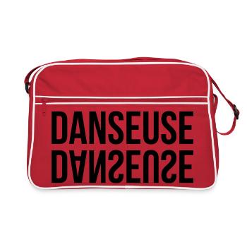 Danseuse - Danse - Sac Retro - rouge/blanc - Devant