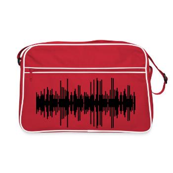 Audio track - Retro Bag - red/white - Front