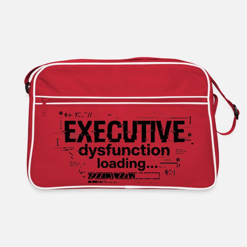 Charge de dysfonction exécutive TDAH Conception de l’humour Sac Retro