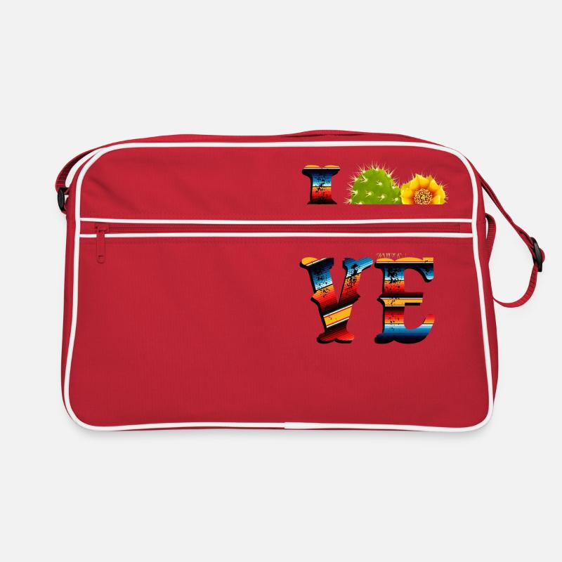 Amour de cactus Sac Retro