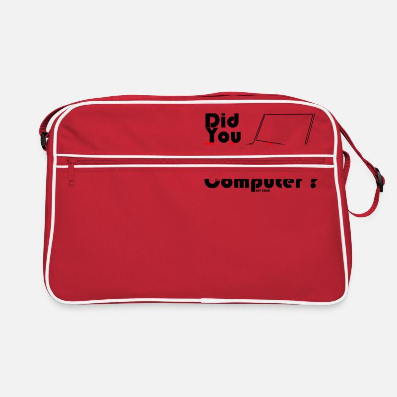 Haben Sie Ihren Computer neu gestartet? IT-TECHNIK Retro Tasche