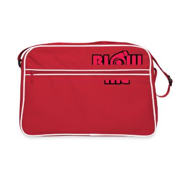 Souffle moi - Sac Retro - rouge/blanc - Devant
