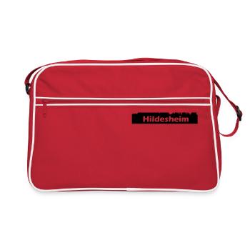 Hildesheim + Skyline - Retro Bag - red/white - Front
