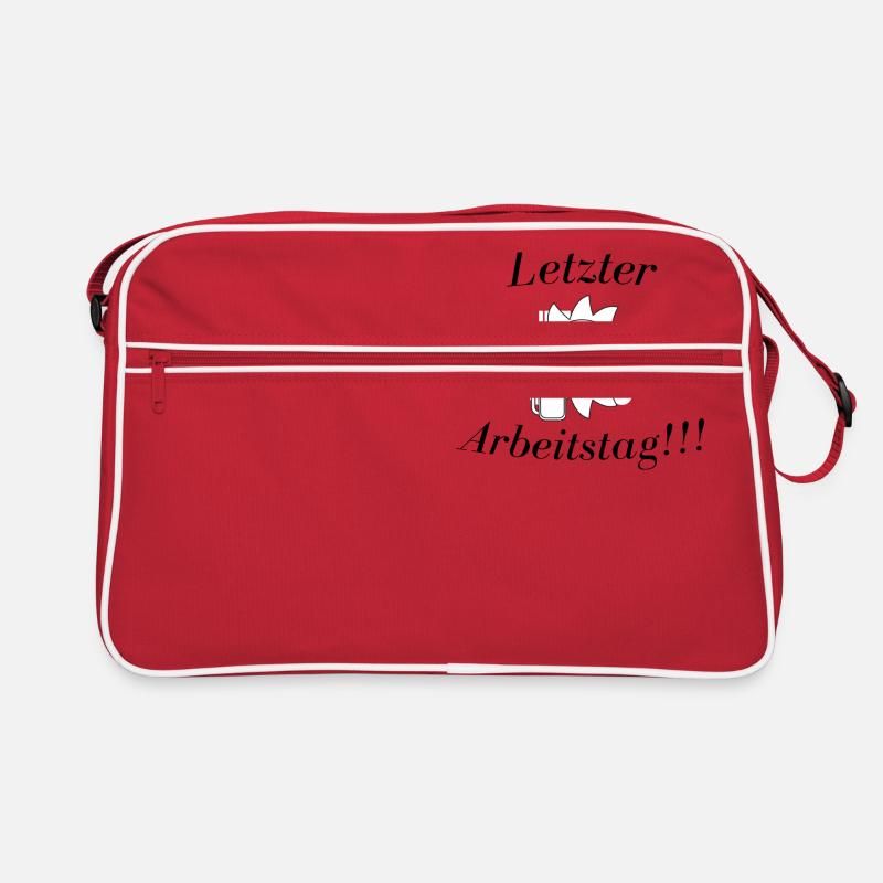 Urlaub Sommer Sonne Strandurlaub Geschenk Retro Tasche