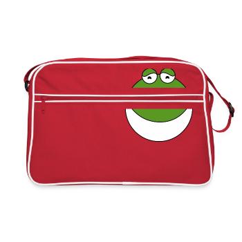 45 vient - Sac Retro - rouge/blanc - Devant