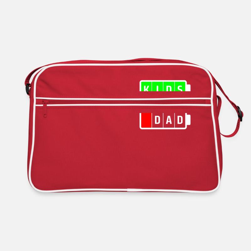 papa blanc enfants Sac Retro