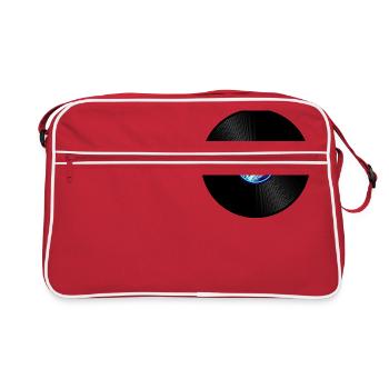 record - Sac Retro - rouge/blanc - Devant