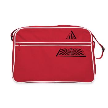 Illuminati - Sac Retro - rouge/blanc - Devant