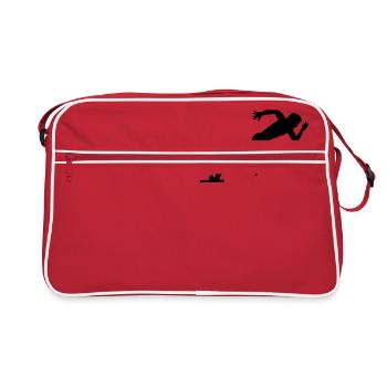 sprinter - Sac Retro - rouge/blanc - Devant
