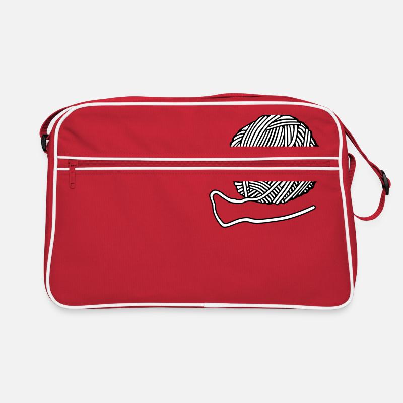 Wolle Retro Tasche