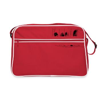 copines - Sac Retro - rouge/blanc - Devant
