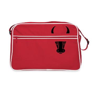 bull - Retro Bag - red/white - Front