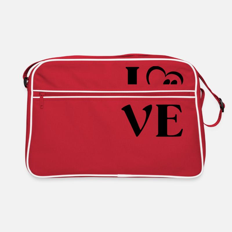 Liebespfote Retro Tasche