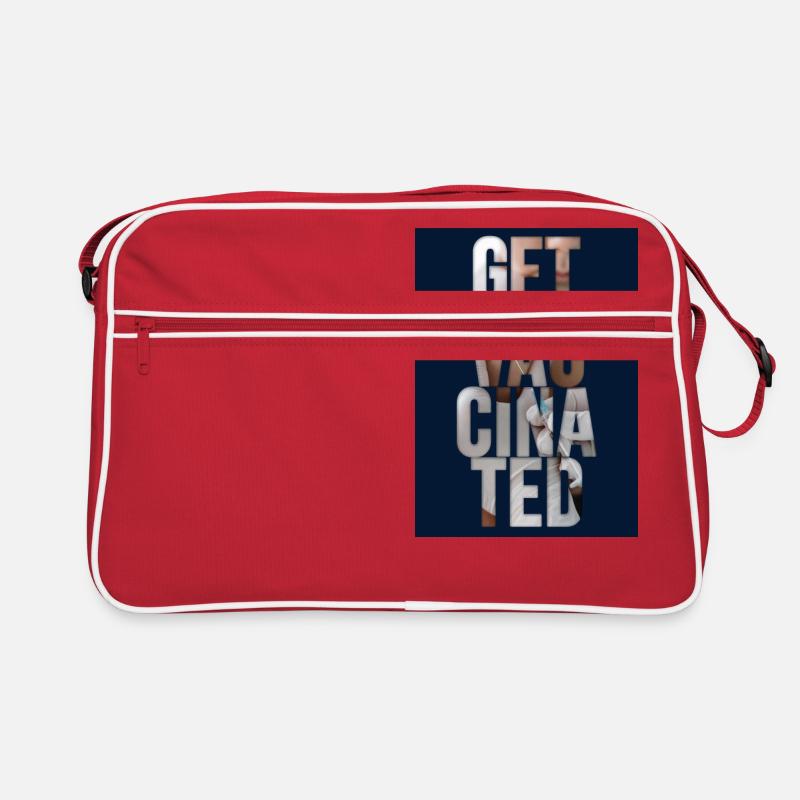 Design Creative Collage Vaccines 1 Retro Bag