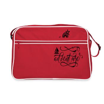 aventure d'été - Sac Retro - rouge/blanc - Devant