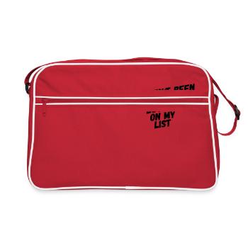 Voyage dans le monde - Sac Retro - rouge/blanc - Devant